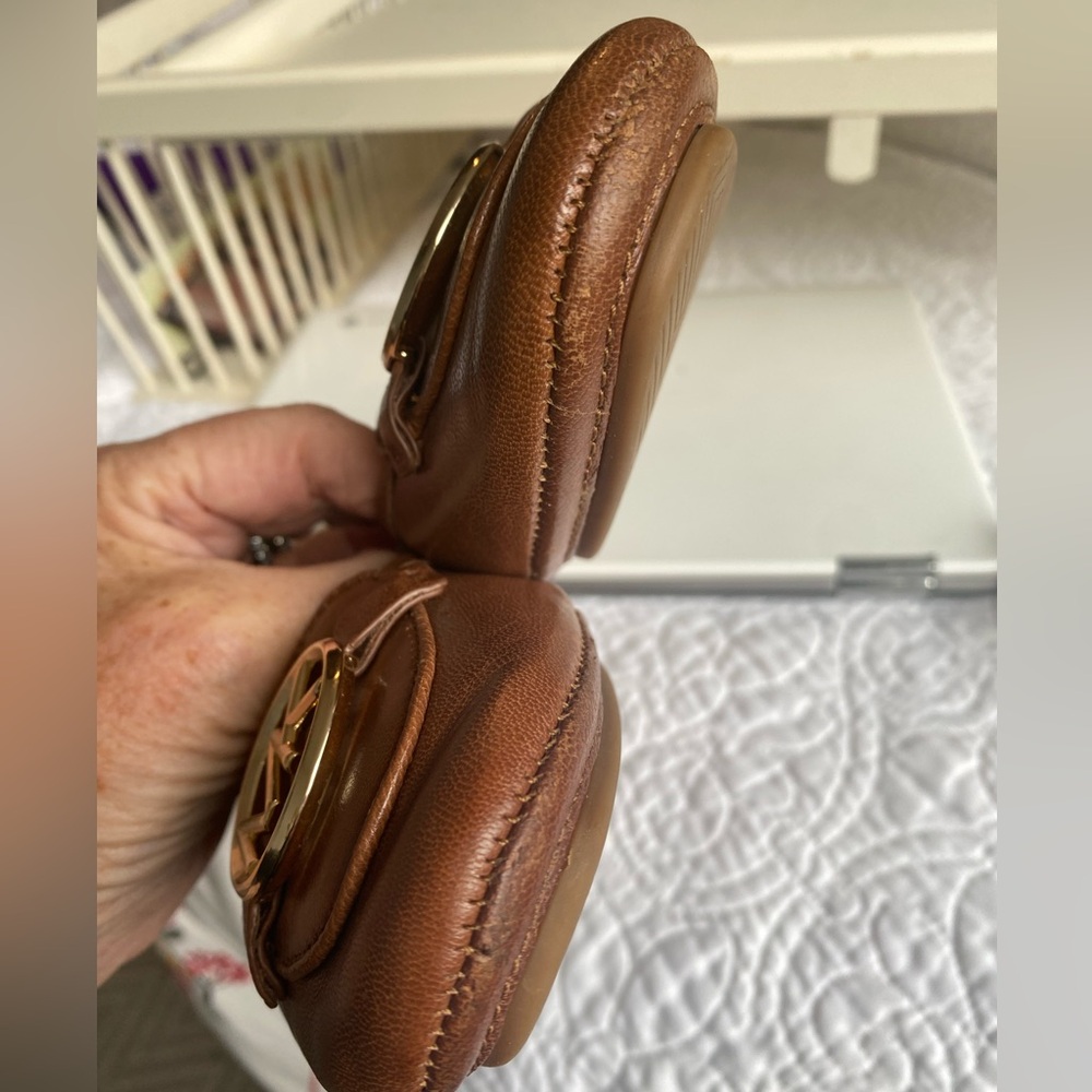 Michael Kors Lillie Ballet,  Moccasin Flats, Leather, size 9 - Picture 9 of 13